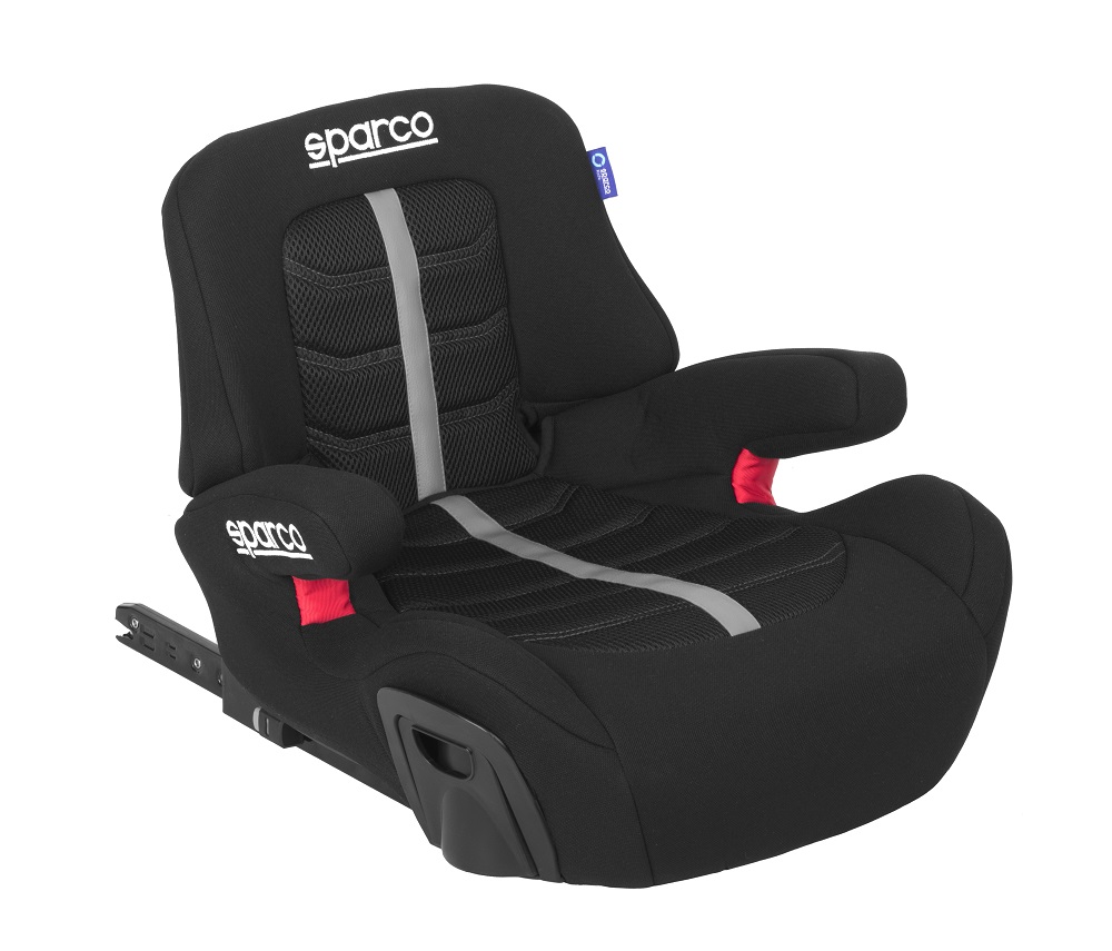 Auto Sitzerhöhung Kindersitz SPARCO SK900i Grau mit ISOFIX