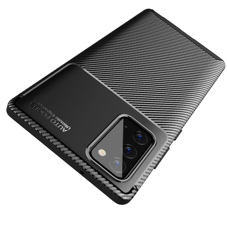 Schutzhülle Carbon-Optik Samsung Galaxy S21 Plus 5G TPU Schwarz