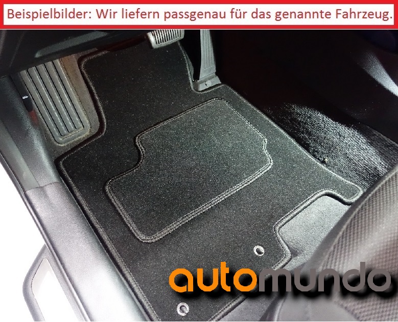 Textil-Fussmatten für Opel Zafira + Family ab 2005 bis 2014